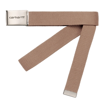 Carhartt Clip Belt Chrome leather